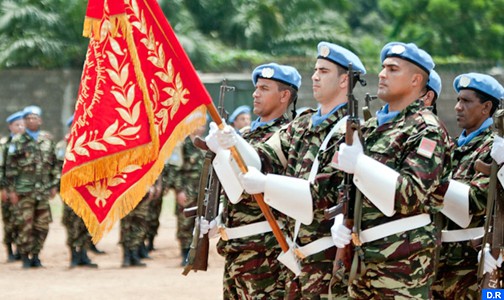 الجيش المغربي يعمل على نقل خبراته الى عدد من البلدان الافريقية والعربية سواء ضمن مهامه خارج الوطن أو ضمن القبعات الزرق (جون أفريك)