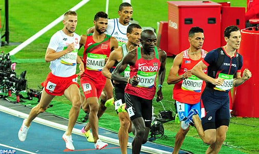 أولمبياد ريو 2016 (ألعاب القوى ) .. إقصاء العداء المغربي مصطفى اسماعيلي في نصف نهاية سباق 800 متر