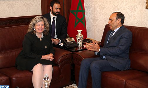القائمة بالأعمال بالسفارة الأمريكية بالرباط تؤكد حرص واشنطن على تعزيز العلاقات مع المغرب في كافة المجالات