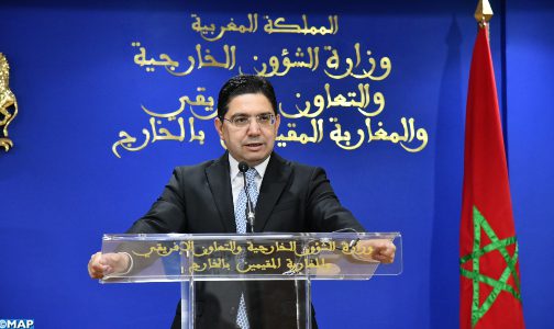 السيد بوريطة: موقف المغرب من استقبال الرئيس التونسي، الجسيم وغير المقبول، لزعيم الميليشيا الانفصالية، لم يتغير