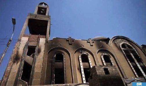 وفاة 41 شخصا وإصابة 14 آخرين في حادث حريق بكنيسة في مصر