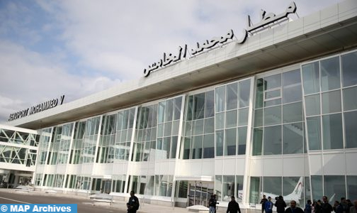 مطار محمد الخامس للدار البيضاء: أزيد من 938 ألف مسافر في يوليوز الماضي عبر 7.455 رحلة