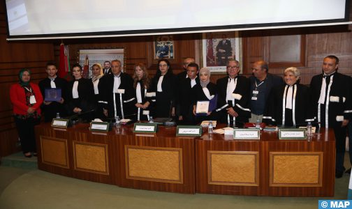 كلية الحقوق بجامعة القاضي عياض تفوز بالمسابقة الوطنية الثالثة للمحاكمة الصورية في مجال القانون الدولي الإنساني