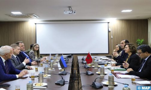 التعاون في مجال السياحة محور مباحثات بين السيدة عمور ورئيس مجموعة الصداقة البرلمانية إستونيا-المغرب