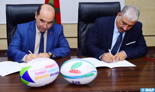 التوقيع بسلا على اتفاقية شراكة تروم تطوير ممارسة رياضة الريكبي بالمغرب