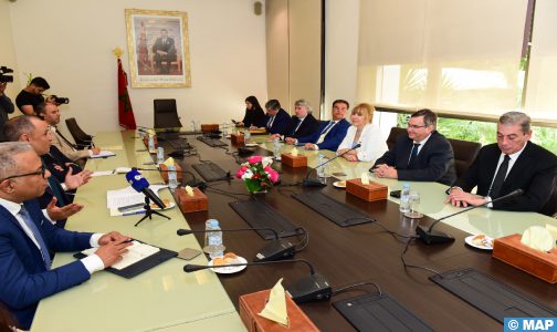تعزيز العلاقات التجارية محور محادثات السيد مزور مع رئيس برلمان ميركوسور