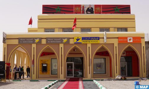 “البريد بنك” يفتتح أول وكالة بنكية في المعبر الحدودي الكركرات