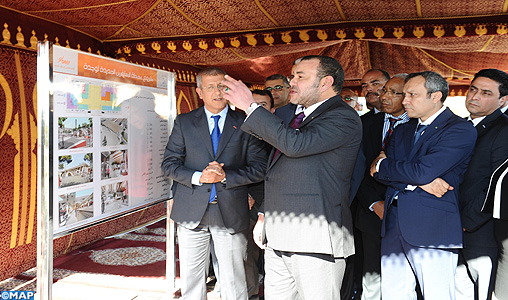 SM le Roi lance à Oujda d’importants projets ferroviaires pour accompagner l’essor économique de la région de l’Oriental