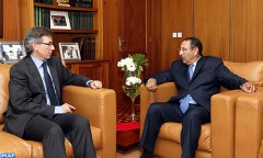 M. Amrani s’entretient avec le représentant spécial de l’UE pour le Sud de la Méditerranée