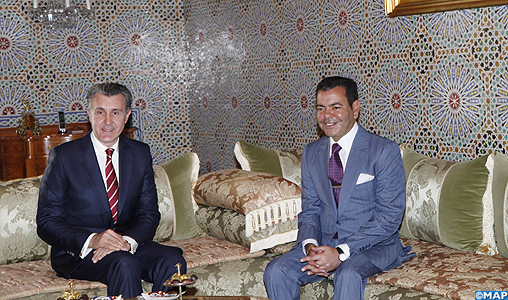 Son Altesse Royale le Prince Moulay Rachid reçoit SAR le Prince Radu de Roumanie