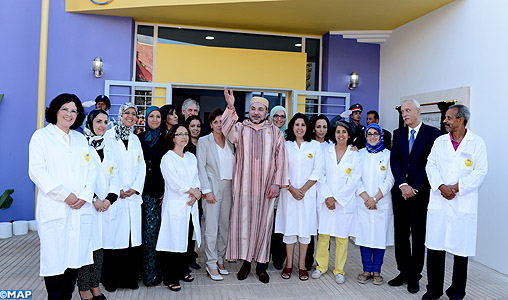 SM le Roi inaugure la maison du jeune diabétique à Rabat