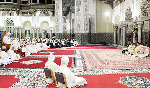 SM le Roi, Amir Al Mouminine, préside à Casablanca la quatrième causerie religieuse du mois béni du Ramadan