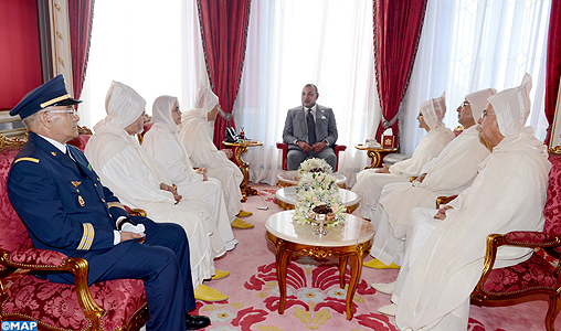 SM le Roi, Amir Al Mouminine, reçoit la délégation officielle devant se rendre aux Lieux Saints de l’Islam pour le pèlerinage