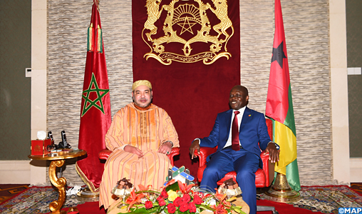 SM le Roi Mohammed VI s’entretient avec le président bissau-guinéen