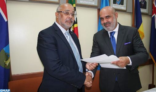 Le Maroc, premier pays africain accrédité auprès de l’Organisation des Etats de la Caraïbe orientale