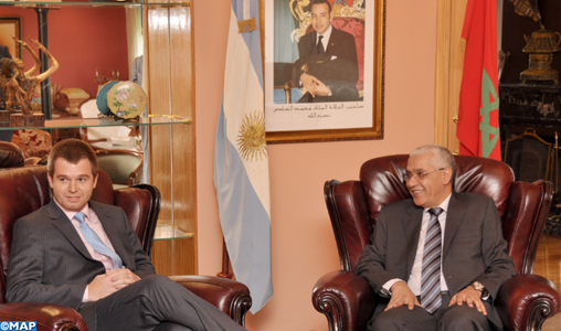 Le renforcement des relations bilatérales au centre d’entretiens maroco-argentins