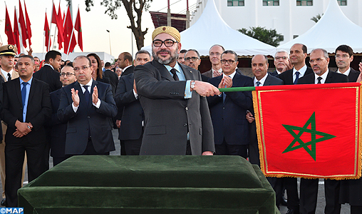 SM le Roi lance le projet d’extension de la ligne 2 du tramway de Rabat-Salé