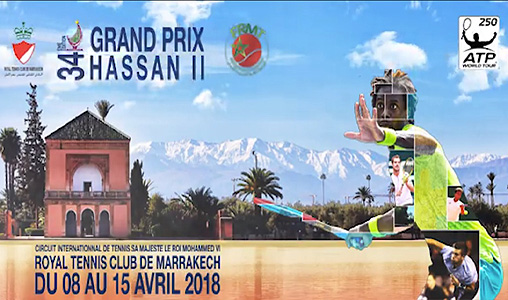 Grand Prix Hassan II de tennis (8è de finale): Qualification du Tunisien Malek Jaziri et du Britannique Kyle Edmund aux quarts de finale