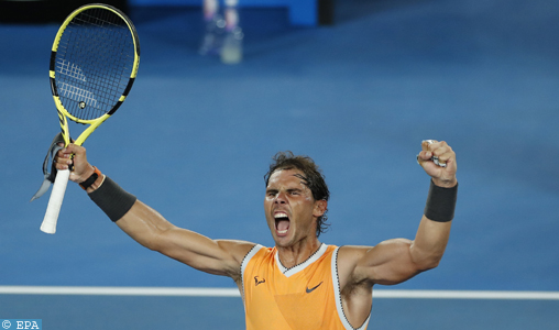 Open d’Australie: Nadal bat Shapovalov et se rapproche d’un 21e titre