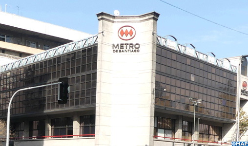 Les travaux d’élargissement du réseau du Métro de Santiago retardés de six mois