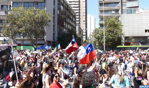 Au Chili les femmes célèbrent leur Journée internationale sous le signe de la dignité et l’égalité