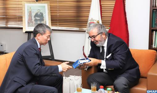Le DG de la MAP s’entretient avec l’ambassadeur de la République de Corée au Maroc