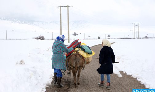 Vague de froid : Organisation de 10 unités médicales mobiles dans plusieurs communes montagneuses d’Azilal