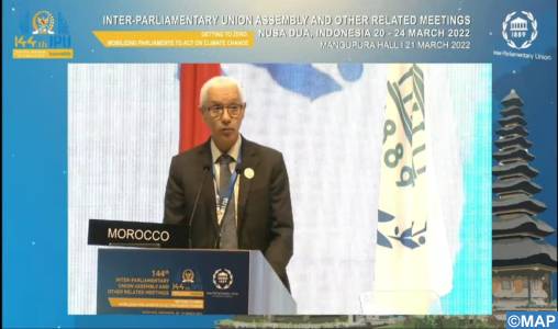 Le Maroc parmi les premières nations à mettre en œuvre les mesures nécessaires pour la protection de l’environnement (M. Talbi Alami)