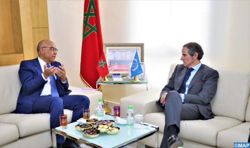 Rabat: la formation et la recherche au menu des entretiens de M. Miraoui avec le DG de l’AIEA