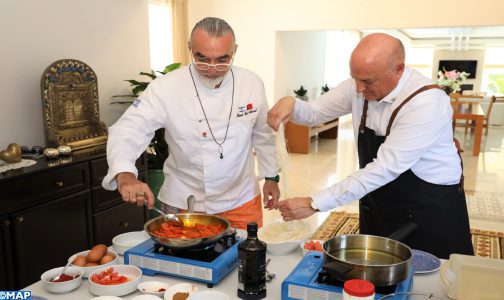 Atelier culinaire à Rabat pour présenter la gastronomie israélienne