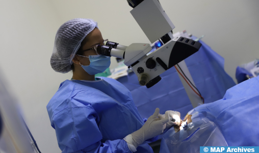 Chichaoua : Plus de 5.000 bénéficiaires d’une caravane de chirurgie de la cataracte
