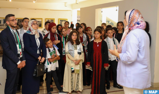 Rabat: des enfants maqdessis en visite à l’Espace national de la mémoire historique de la résistance