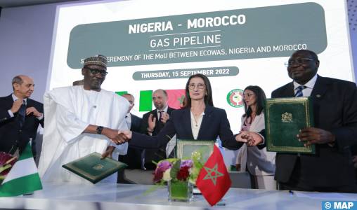 Gazoduc Nigeria-Maroc: Signature à Rabat d’un MoU entre la CEDEAO, le Nigeria et le Maroc