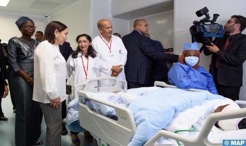 SAR la Princesse Lalla Asmae préside à Rabat la cérémonie de lancement de l’opération des implants cochléaires en Afrique de l’Ouest