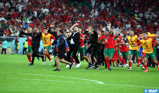 Des médias arabes célèbrent la qualification du Maroc pour le Carré final du Mondial