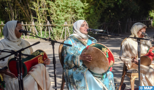 L’art musical du masmoudi dans toute sa splendeur au Festival de Fès de la Culture soufie