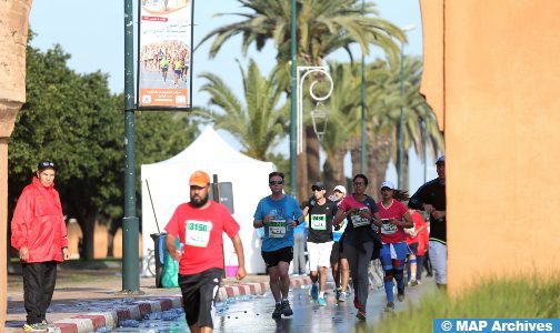 7è Marathon international de Rabat: Participation d’athlètes internationaux de haut niveau représentant 64 pays