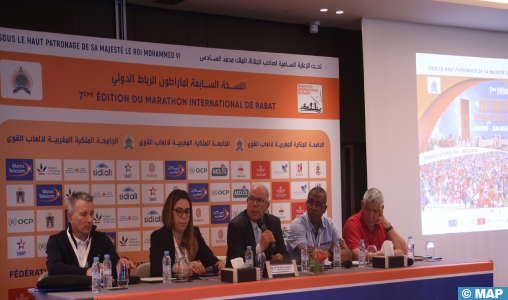 7è Marathon international de Rabat: Participation d’athlètes internationaux de haut niveau représentant 64 pays